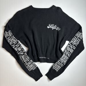 Rare Jaden Smith Sweater M MSFTSREP The Fatal Flaw Of Being Human Cotton Italy